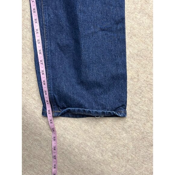 Vintage Levi's 505 Orange Tab Straight Leg Medium Wash Denim Jeans 42 X 34 - Picture 10 of 10